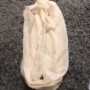 Polyester sheer infinity scarf. Like new.